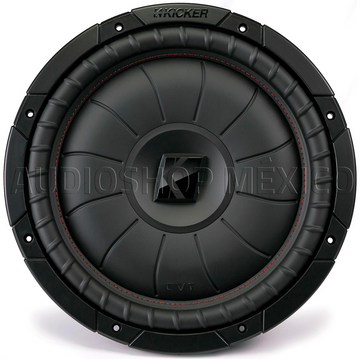 Subwoofer Profesional Kicker CVT12 800 Watts 12 Pulgadas 4 Ohms 400 Watts RMS Bobina Sencilla - Audioshop México lo mejor en Car Audio en México -  Kicker